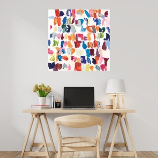 Foto 2 | Cuadro Decorativo - Habla Sin Decir Nada - Randy Hibberd - Arte Moderno - Impresión En Lienzo - Fine Art Tj