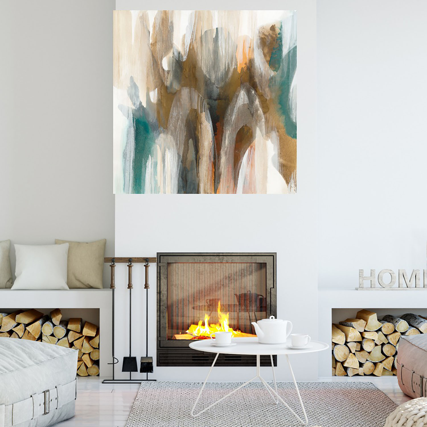Foto 5 pulgar | Cuadro Decorativo Fine Art TJ 'Gran Cañón' de Liz Jardine 94 x 94 cm