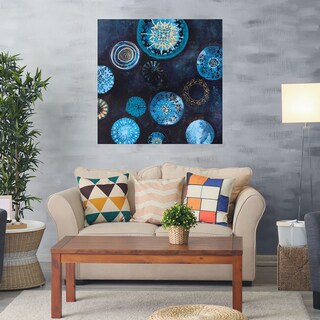 Foto 2 | Cuadro Decorativo - Índigo - Fine Art Tj - Design Fabrikken - Arte Moderno - Impresión En Lienzo