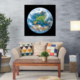 Foto 2 | Cuadro Decorativo - Globo Terráqueo I - Fine Art Tj - Contemporary Photography - Arte Moderno - Impresión en Lienzo