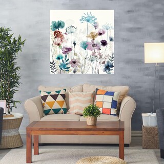 Foto 2 | Cuadro Decorativo - Frenesí Floral Ii - Heather Hayes - Arte Moderno - Impresión En Lienzo - Fine Art Tj