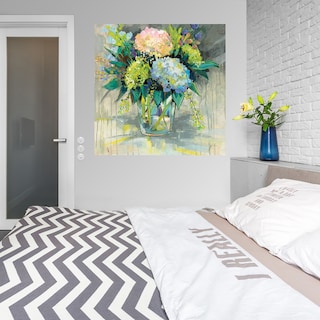 Foto 3 | Cuadro Decorativo - Hortensias Del Jardín - Jeanette Vertentes - Arte Moderno - Impresión En Lienzo - Fine Art Tj