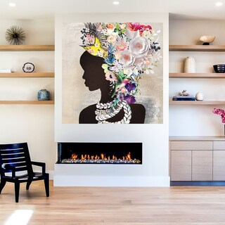 Foto 5 | Cuadro Decorativo - Golpe Tropical Ii - Katrina Craven - Arte Moderno - Impresión En Lienzo - Fine Art Tj