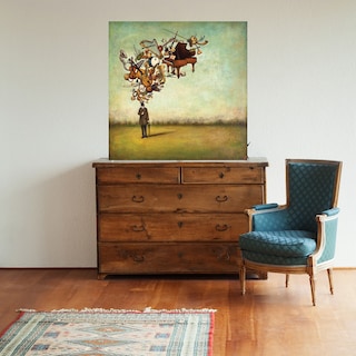 Foto 2 | Cuadro Decorativo - Gracias Por Las Melodías - Duy Huynh - Arte Moderno - Impresión En Lienzo - Fine Art Tj