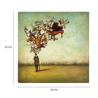 Foto 6 | Cuadro Decorativo - Gracias Por Las Melodías - Duy Huynh - Arte Moderno - Impresión En Lienzo - Fine Art Tj