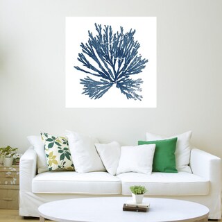Foto 3 | Cuadro Decorativo - Musgos Del Mar Del Pacífico Azul Ii - Wild Apple Portfolio - Arte Floral - Impresión En Li