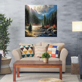 Foto 2 | Cuadro Decorativo - La Llamada - Chuck Black - Arte Paisaje - Impresión En Lienzo - Fine Art Tj