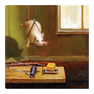 Foto 1 | Cuadro Decorativo - Misión Imposible - Lucia Heffernan - Arte Animales - Impresión En Lienzo - Fine Art Tj