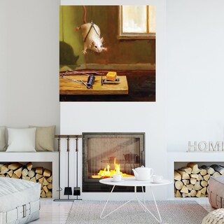 Foto 4 | Cuadro Decorativo - Misión Imposible - Lucia Heffernan - Arte Animales - Impresión En Lienzo - Fine Art Tj