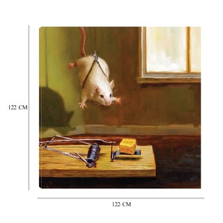 Foto 6 | Cuadro Decorativo - Misión Imposible - Lucia Heffernan - Arte Animales - Impresión En Lienzo - Fine Art Tj
