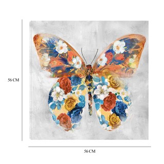 Foto 6 | Cuadro Decorativo - Flores De Mariposa I - Studio Arts - Arte Moderno - Impresión En Lienzo - Fine Art Tj