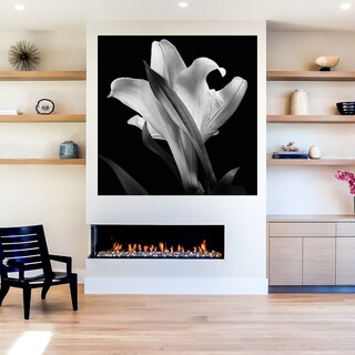 Foto 5 | Cuadro Decorativo - Lirio Floral 73 - Michael Harrison - Arte Floral - Impresión En Lienzo - Fine Art Tj
