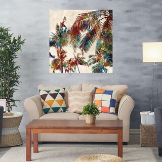 Foto 2 | Cuadro Decorativo - Golpe Tropical Ii - Katrina Craven - Arte Moderno - Impresión En Lienzo - Fine Art Tj