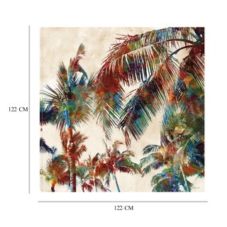 Foto 6 | Cuadro Decorativo - Golpe Tropical Ii - Katrina Craven - Arte Moderno - Impresión En Lienzo - Fine Art Tj