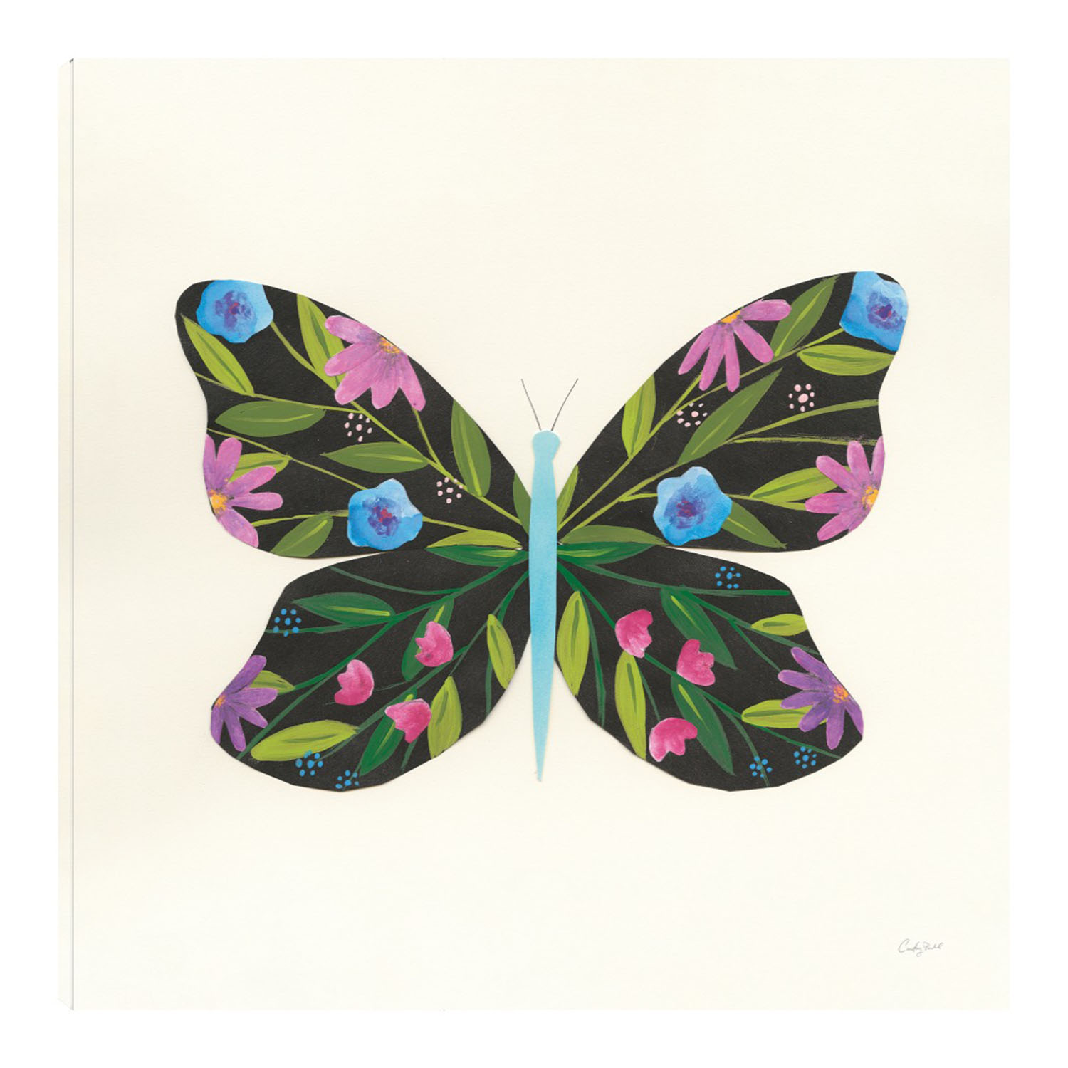 Cuadro Decorativo - Jardín De Mariposa Iii - Courtney Prahl  - Arte Moderno - Impresión En Lienzo - Fine Art Tj