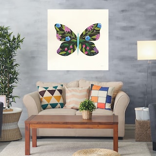 Foto 2 | Cuadro Decorativo - Jardín De Mariposa Iii - Courtney Prahl - Arte Moderno - Impresión En Lienzo - Fine Art Tj
