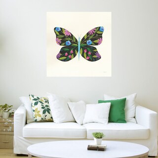 Foto 3 | Cuadro Decorativo - Jardín De Mariposa Iii - Courtney Prahl - Arte Moderno - Impresión En Lienzo - Fine Art Tj