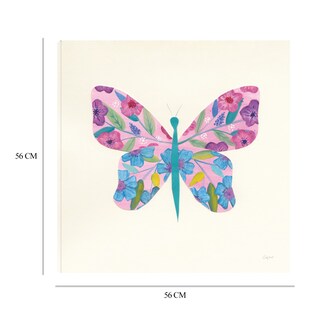 Foto 6 | Cuadro Decorativo - Jardín De Mariposa Ii - Courtney Prahl - Arte Moderno - Impresión En Lienzo - Fine Art Tj