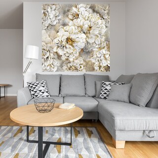 Foto 4 | Cuadro Decorativo - Flores Festivas Ii - Studio Arts - Arte Moderno - Impresión En Lienzo - Fine Art Tj