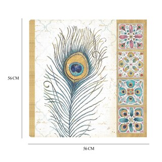 Foto 6 | Cuadro Decorativo - Jardin De Rosas Iv - Daphne Brissonnet - Arte Moderno - Impresión En Lienzo - Fine Art Tj