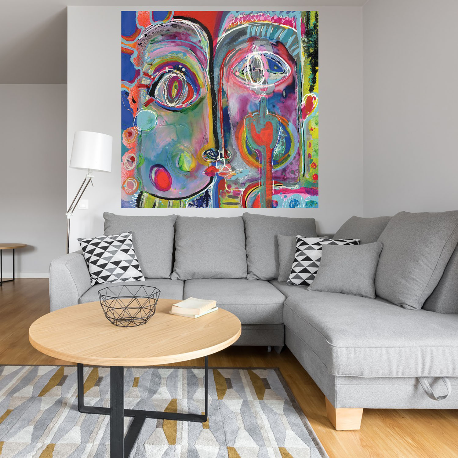 Foto 4 | Cuadro Decorativo - Lo Que Realmente Estás Pensando - Wyanne  - Arte Abstracto - Impresión En Lienzo - Fine Art Tj