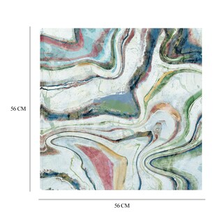 Foto 6 | Cuadro Decorativo - Marmol De Arcoiris I - Heather Hayes - Arte Abstracto - Impresión En Lienzo - Fine Art Tj