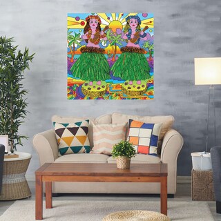 Foto 2 | Cuadro Decorativo - Fine Art Tj - Juguete de Chica Hula - Howie Green - Arte Moderno - Impresión En Lienzo