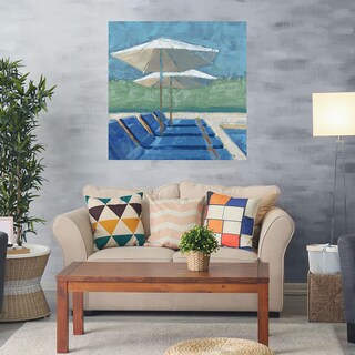 Foto 2 | Cuadro Decorativo - Fine Art Tj - Junto A La Picina 2 - John Burrows - Arte Costa - Impresión En Lienzo