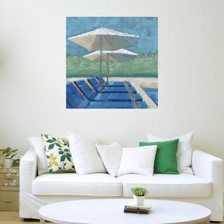 Foto 3 | Cuadro Decorativo - Fine Art Tj - Junto A La Picina 2 - John Burrows - Arte Costa - Impresión En Lienzo