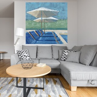 Foto 4 | Cuadro Decorativo - Fine Art Tj - Junto A La Picina 2 - John Burrows - Arte Costa - Impresión En Lienzo