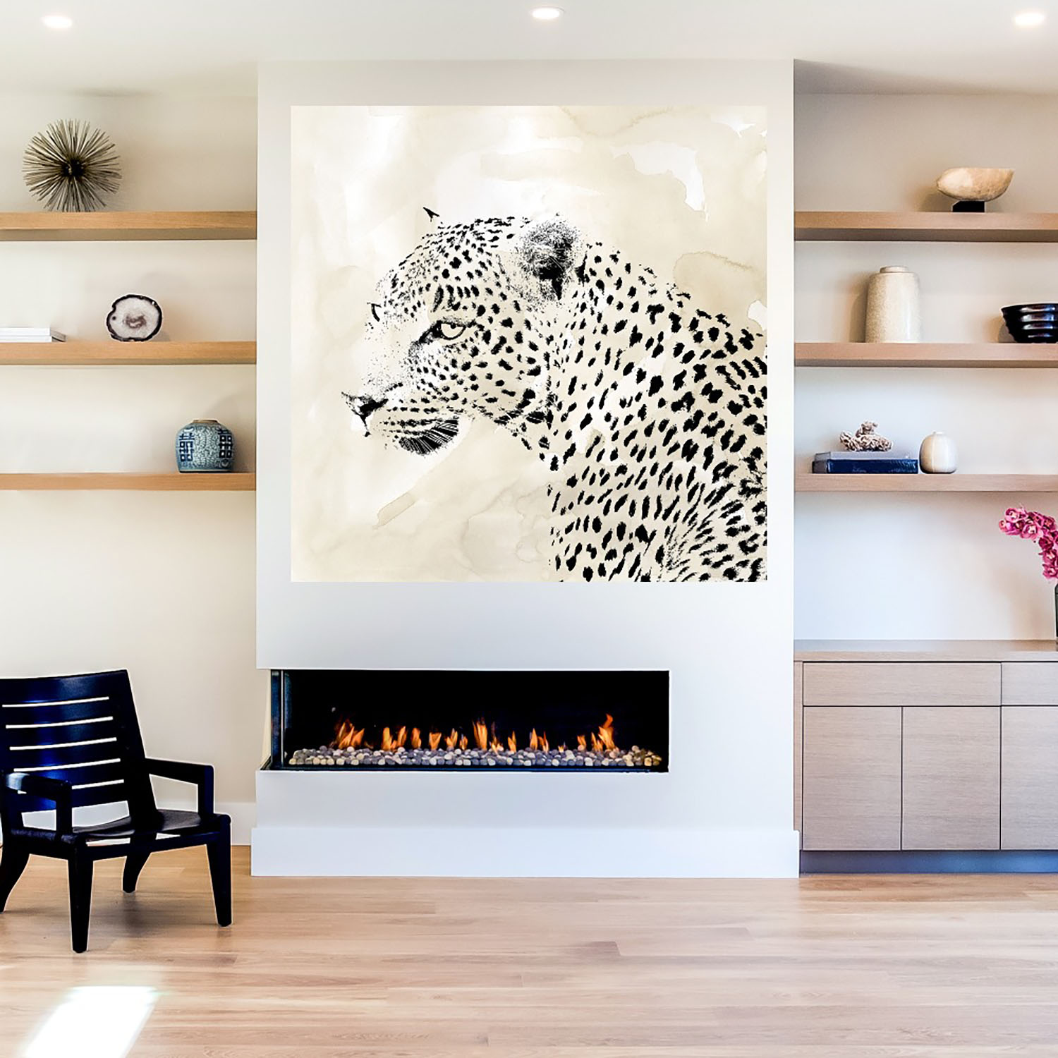 Foto 5 | Cuadro Decorativo -  Fine Art Tj - Junto A La Picina 2 - John Burrows  - Arte Costa - Impresión En Lienzo