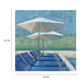 Foto 6 | Cuadro Decorativo - Fine Art Tj - Junto A La Picina 2 - John Burrows - Arte Costa - Impresión En Lienzo