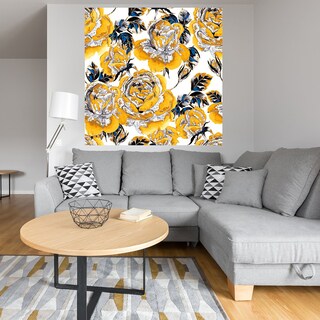 Foto 4 | Cuadro Decorativo - Jardín Dorado - Belle Maison - Arte Moderno - Impresión En Lienzo - Fine Art Tj