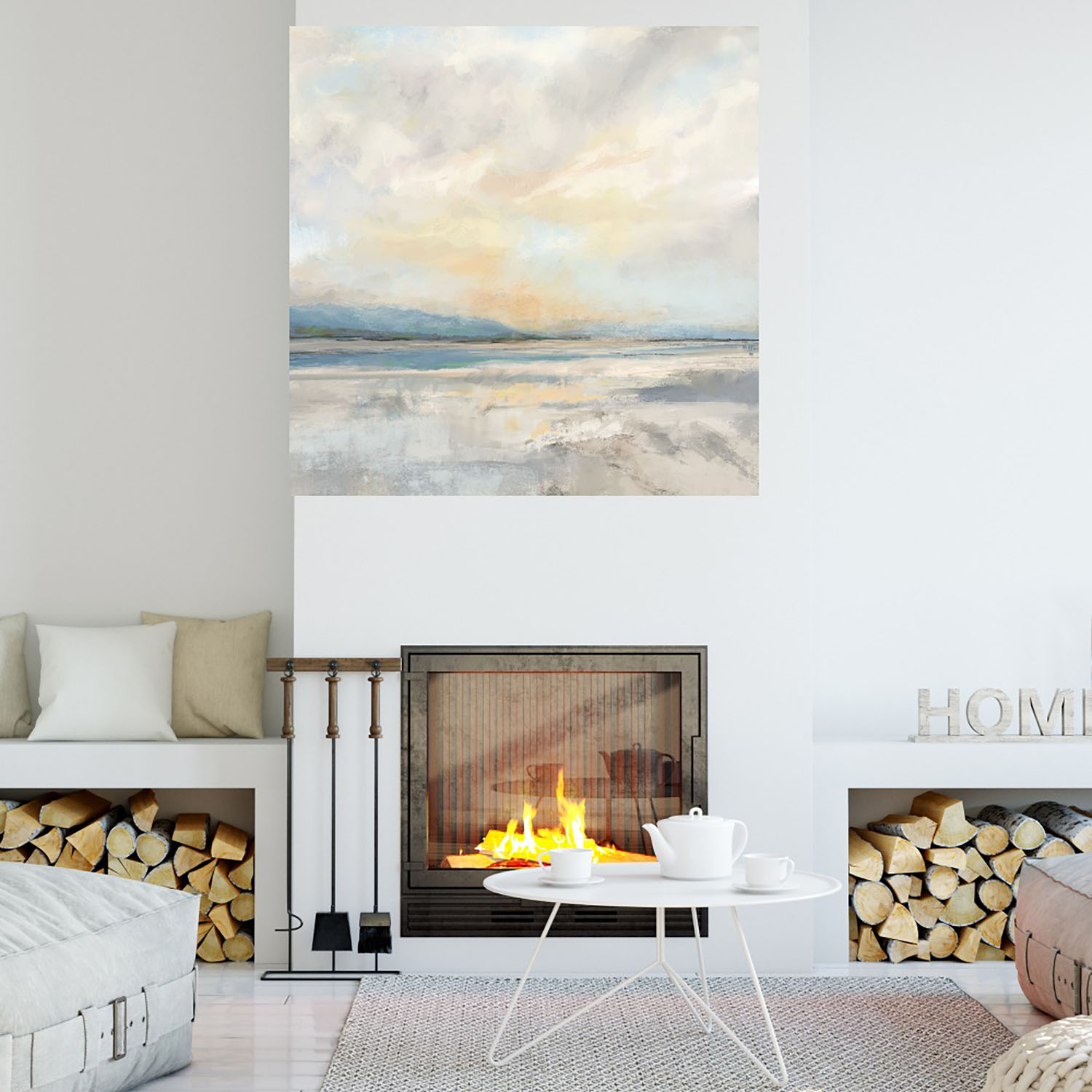 Foto 4 | Cuadro Decorativo Fine Art Tj Más Allá De Los Cielos