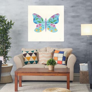 Foto 2 | Cuadro Decorativo - Jardín De Mariposa Iv - Courtney Prahl - Arte Moderno - Impresión En Lienzo - Fine Art Tj