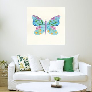 Foto 3 | Cuadro Decorativo - Jardín De Mariposa Iv - Courtney Prahl - Arte Moderno - Impresión En Lienzo - Fine Art Tj