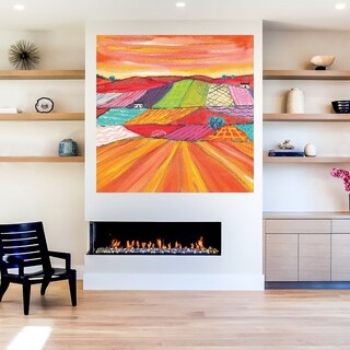 Foto 5 | Cuadro Decorativo - Jardín De Mariposa Iv - Courtney Prahl - Arte Moderno - Impresión En Lienzo - Fine Art Tj