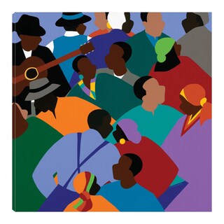 Foto 1 | Cuadro Decorativo - Islas De Gullah Jook Jook - Synthia Saint James - Arte Moderno - Impresión En Lienzo - Fine Art Tj