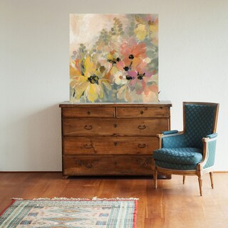 Foto 2 | Cuadro Decorativo - Flores De Junio - Silvia Vassileva - Arte Moderno - Impresión En Lienzo - Fine Art Tj