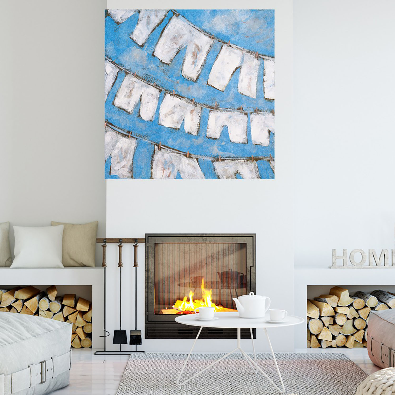 Foto 4 | Cuadro Decorativo Fine Art Tj Lino Seco I