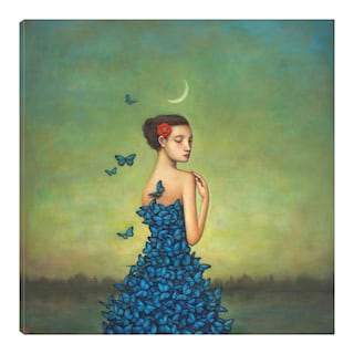 Foto 1 | Cuadro Decorativo - Metamorfosis En Azul - Duy Huynh - Arte Moderno - Impresión En Lienzo - Fine Art Tj