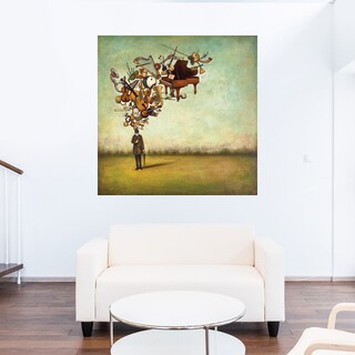 Foto 5 | Cuadro Decorativo Fine Art Tj Gotas de Lluvia Safari Cebra Hugo Edwins Arte Moderno Impresión en Lienzo