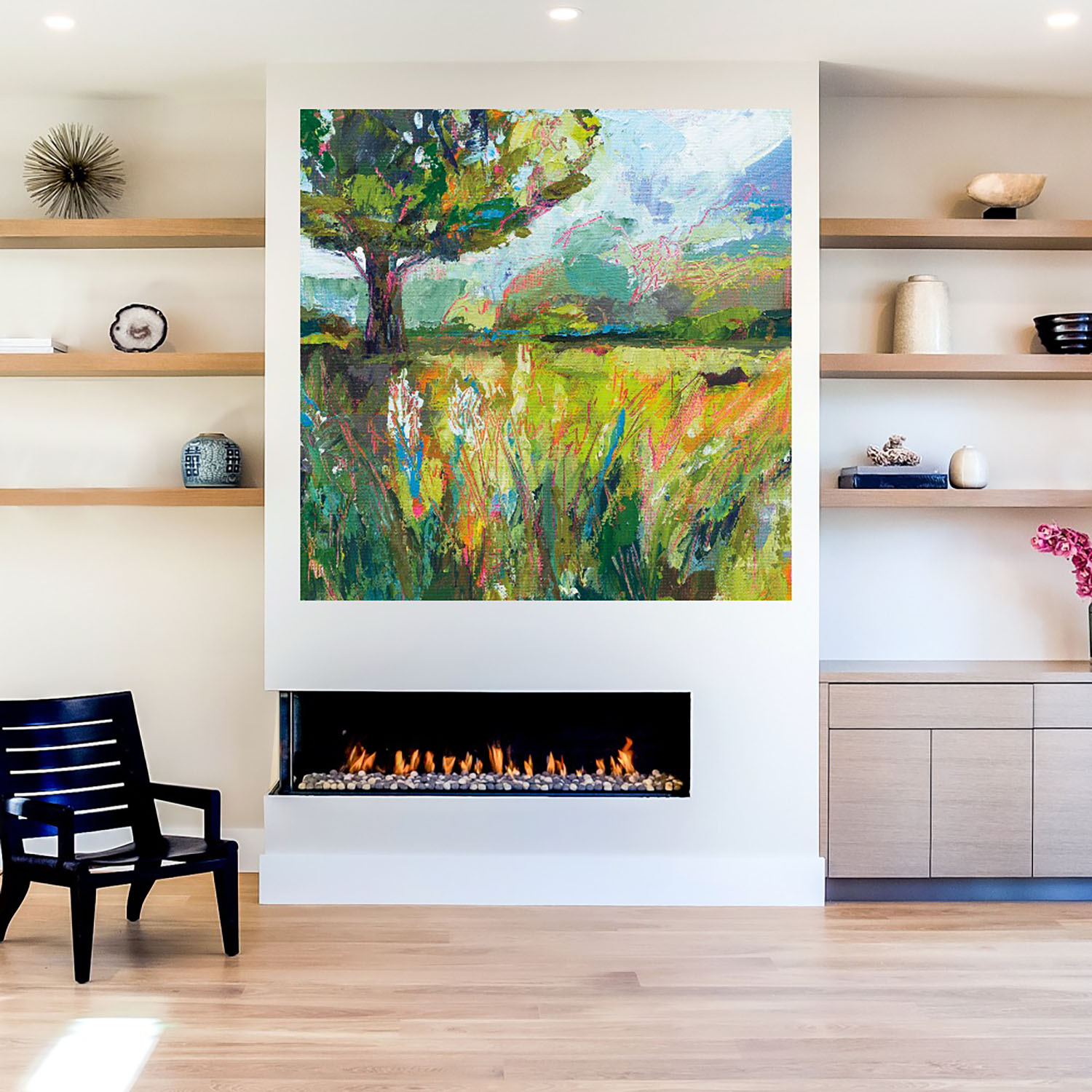 Foto 5 | Cuadro Decorativo Fine Art Tj Gracias por las Melodías Duy Huynh Arte Moderno Impresión en Lienzo
