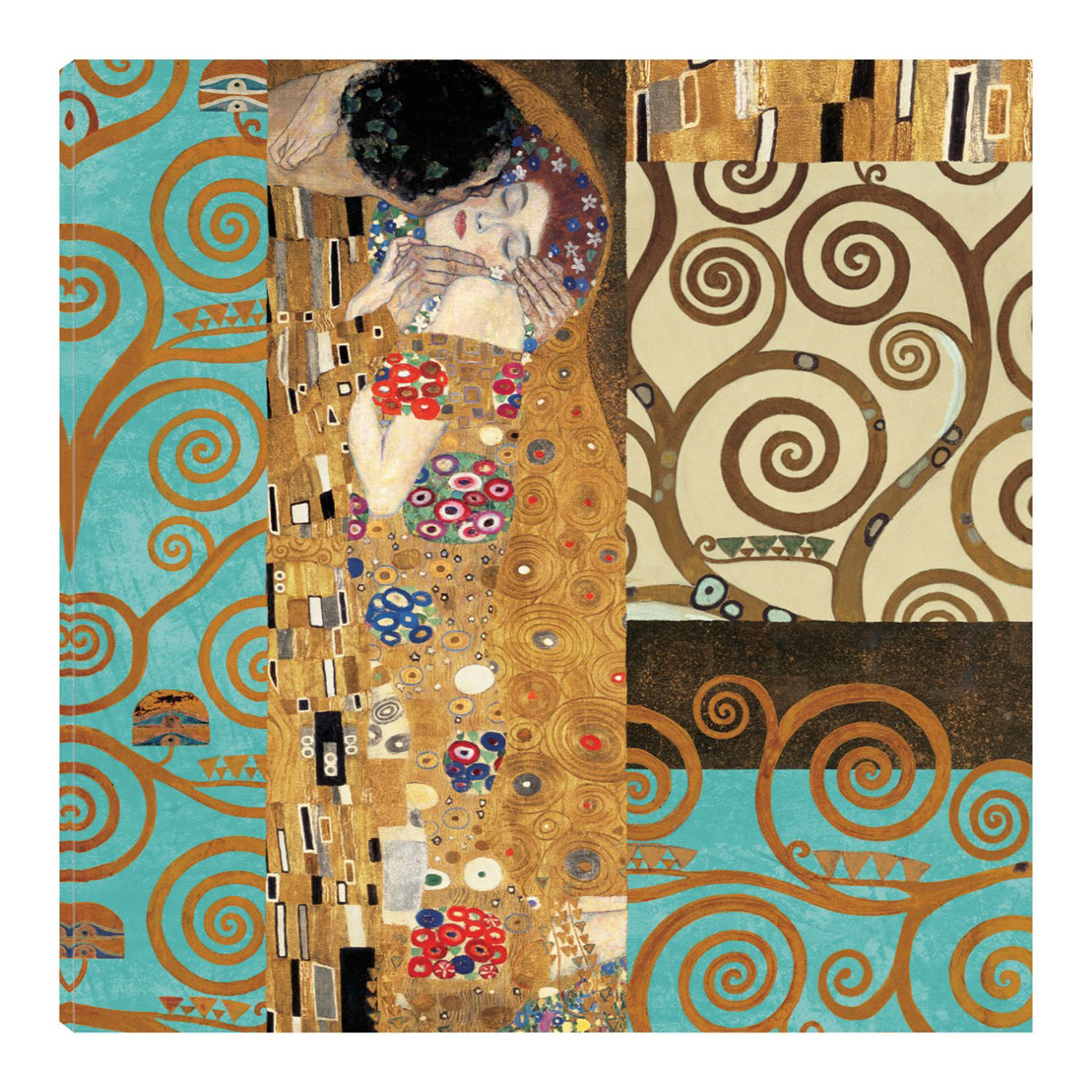 Foto 2 pulgar | Cuadro Decorativo - Klimt Iv 150 Aniversario - Gustav Klimt  - Arte Abstracto - Impresión En Lienzo - Fine Art Tj