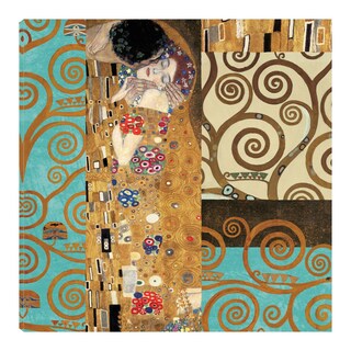 Foto 1 | Cuadro Decorativo - Klimt Iv 150 Aniversario - Gustav Klimt - Arte Abstracto - Impresión En Lienzo - Fine Art Tj