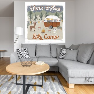 Foto 4 | Cuadro Decorativo - Glamping Ii - Fine Art Tj - Laura Marshall - Arte Moderno - Impresión En Lienzo