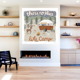 Foto 5 | Cuadro Decorativo - Glamping Ii - Fine Art Tj - Laura Marshall - Arte Moderno - Impresión En Lienzo