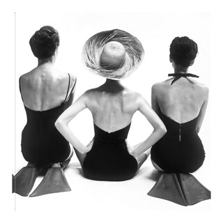 Foto 1 | Cuadro Decorativo - Modelos De Trajes De Baño De 1950 - Graffi*tee Studios - Arte Clásicos - Impresión En Lie