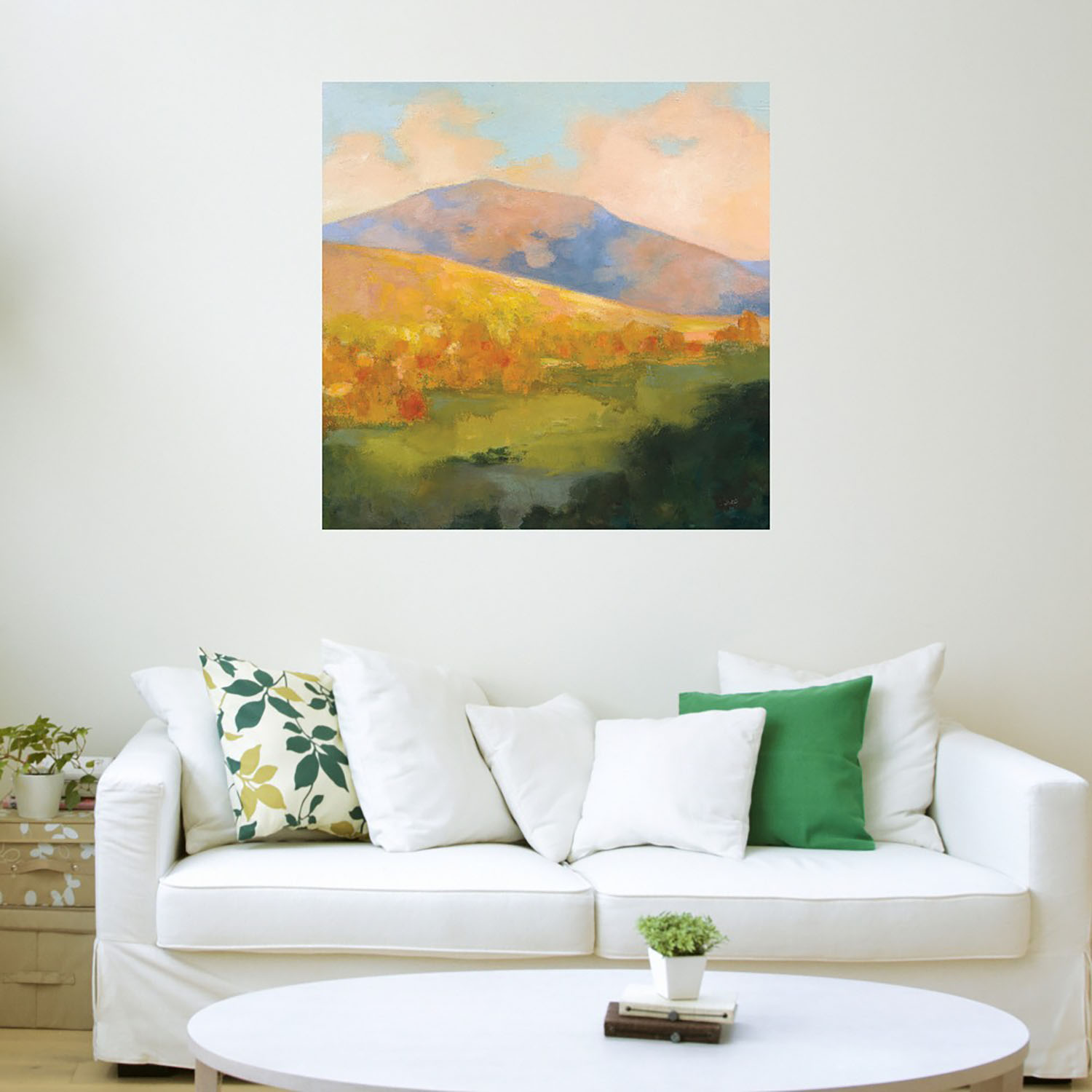Foto 4 pulgar | Cuadro Decorativo - Mañana De La Montaña - Julia Purinton - Arte Paisaje - Impresión En Lienzo - Fine Art Tj