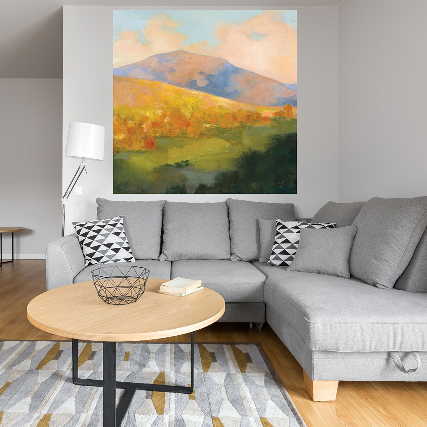Foto 4 | Cuadro Decorativo - Mañana De La Montaña - Julia Purinton - Arte Paisaje - Impresión En Lienzo - Fine Art Tj